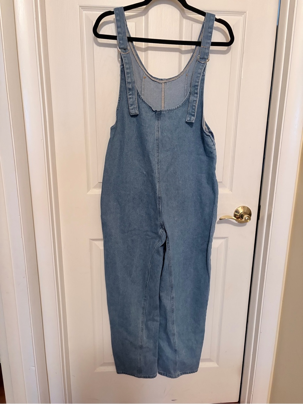 Light Wash Denim Overalls